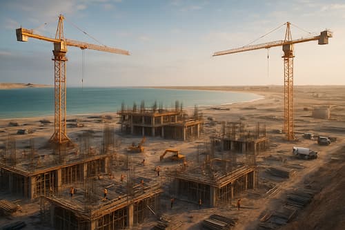 Réalisation architecturale à Dakhla